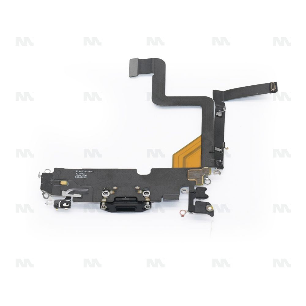 Nappe de Charge Système pour Apple iPhone 14 Pro Noir Spatial Pièce de Rechange