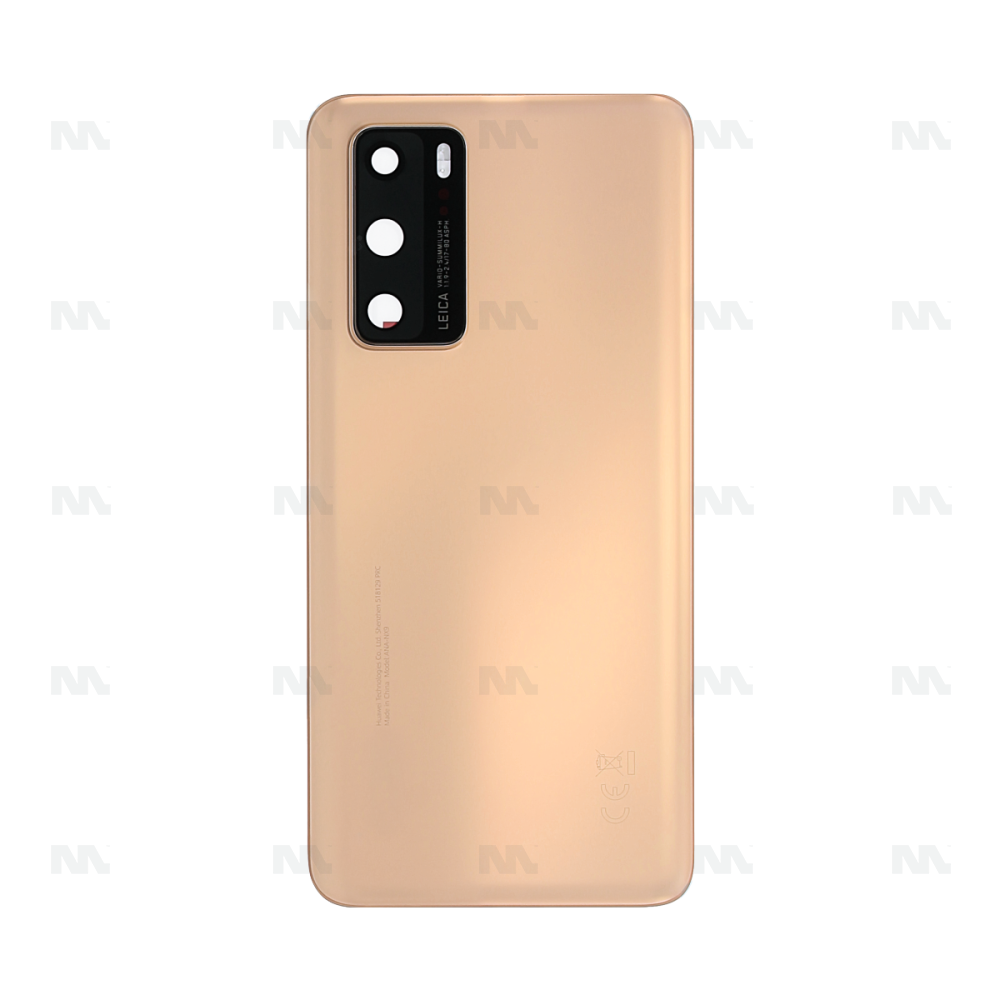 Huawei P40 Back Cover With Lens Blush Gold OEM