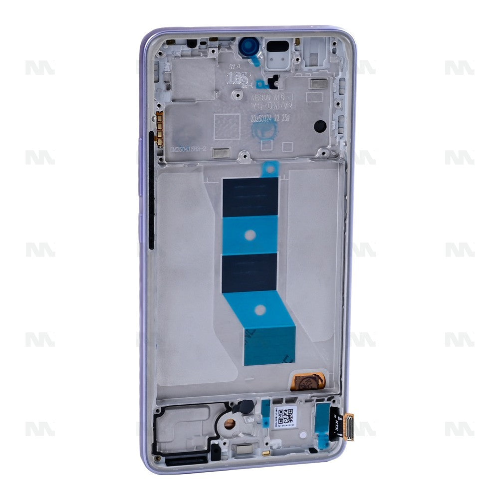 Xiaomi Redmi Note 14 5G (Global) Display And Digitizer With Frame Lavender Purple OEM