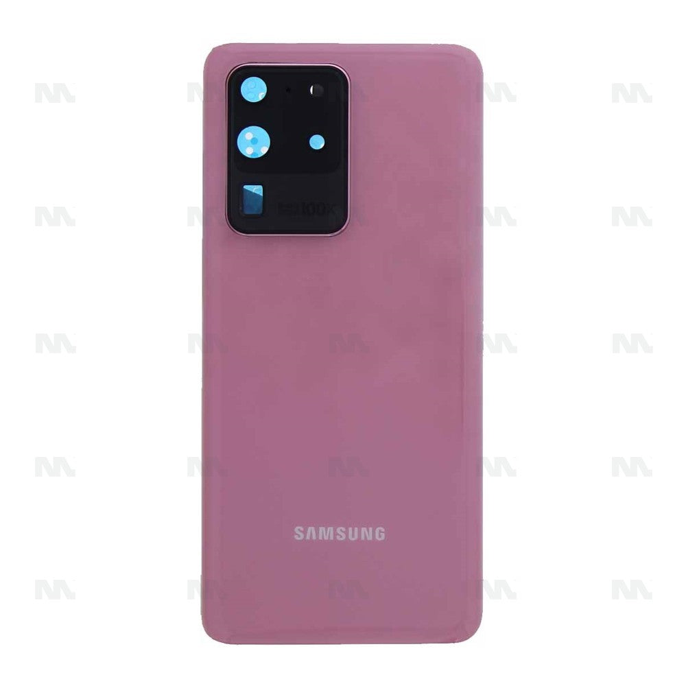 Samsung Galaxy S20 Ultra 4G G988F, S20 Ultra 5G G988B Back Cover With Lens Pink OEM