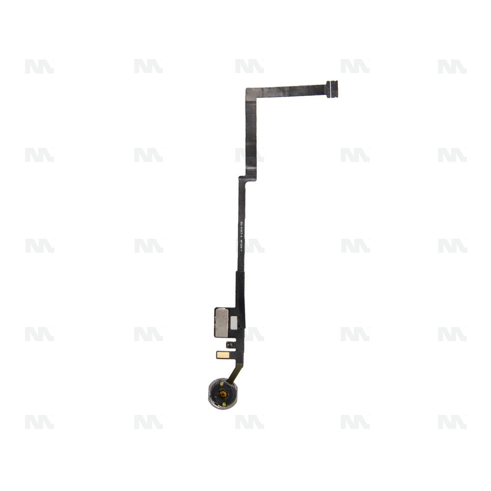 For iPad 5 (2017) 9.7, iPad 6 (2018) 9.7 Home Button Flex Black