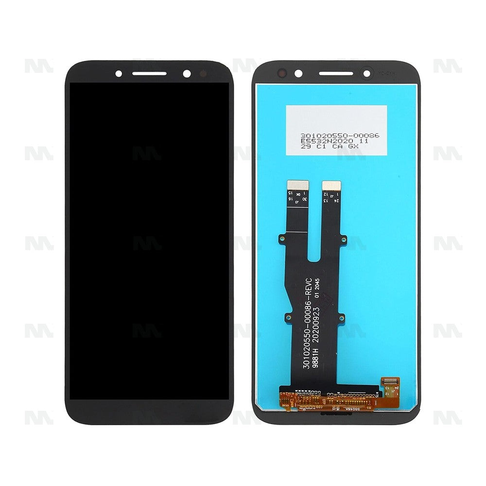 Nokia C1 Plus (TA-1306, TA-1309, TA-1312, TA-1314) Display And Digitizer Without Frame Black OEM