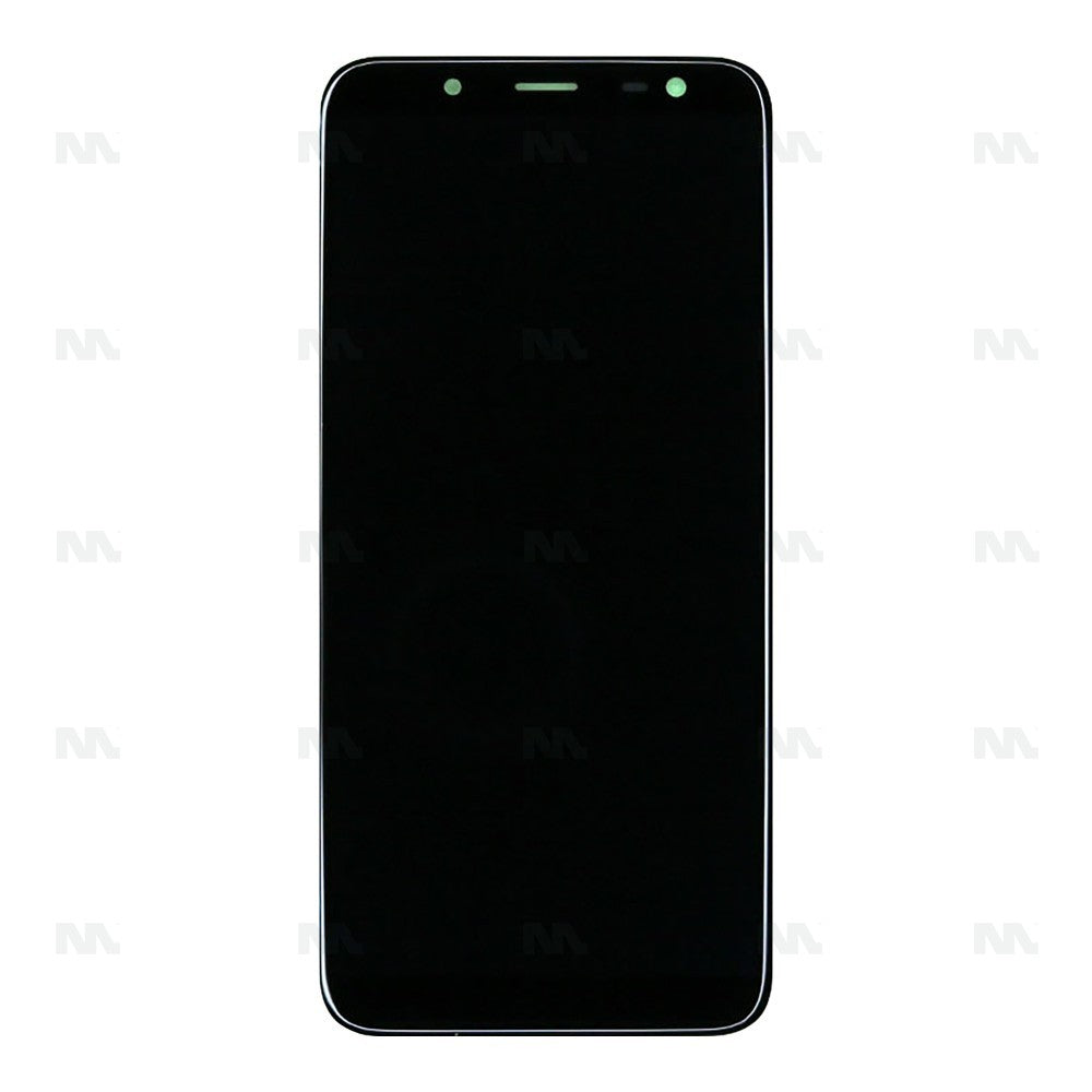Samsung Galaxy J6 J600F Display And Digitizer Without Frame Black Service Pack