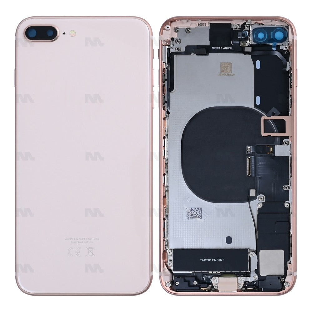 For iPhone 8 Plus Complete Housing incl. All Small Parts Without Battery Rose Gold
