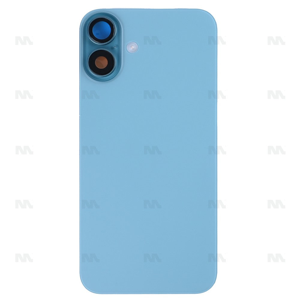 For iPhone 16 Plus Complete Housing Incl. All Small Parts Without Battery And Back Camera Teal
