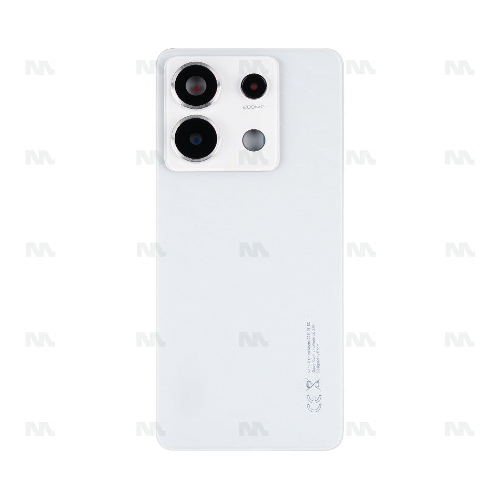 Xiaomi Redmi Note 13 Pro 5G Back Cover With Lens White OEM