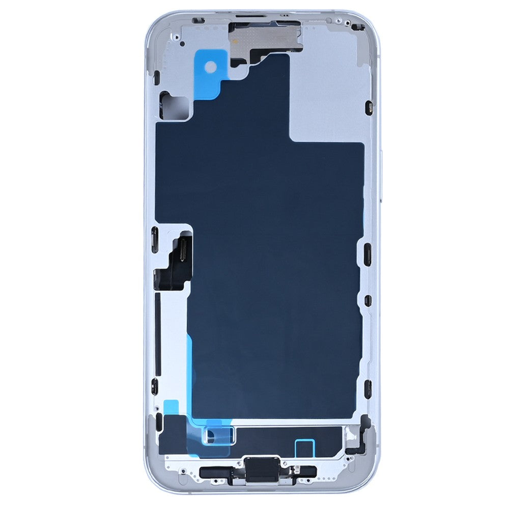 For iPhone 16 Plus Complete Housing Incl. All Small Parts Without Battery And Back Camera White