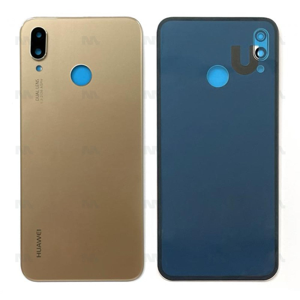 Huawei P20 Lite Back Cover With Lens Platinum Gold Original