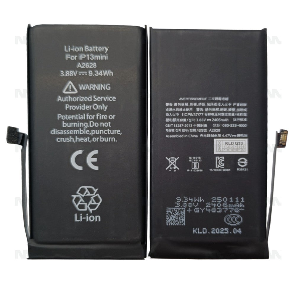 For iPhone 13 Mini Run Diagnostics Battery OEM