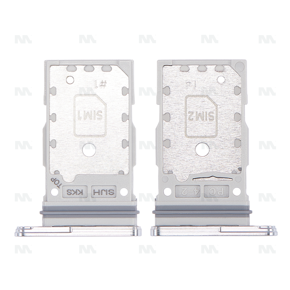 Samsung Galaxy S22 Ultra S908B Sim Card Holder White OEM