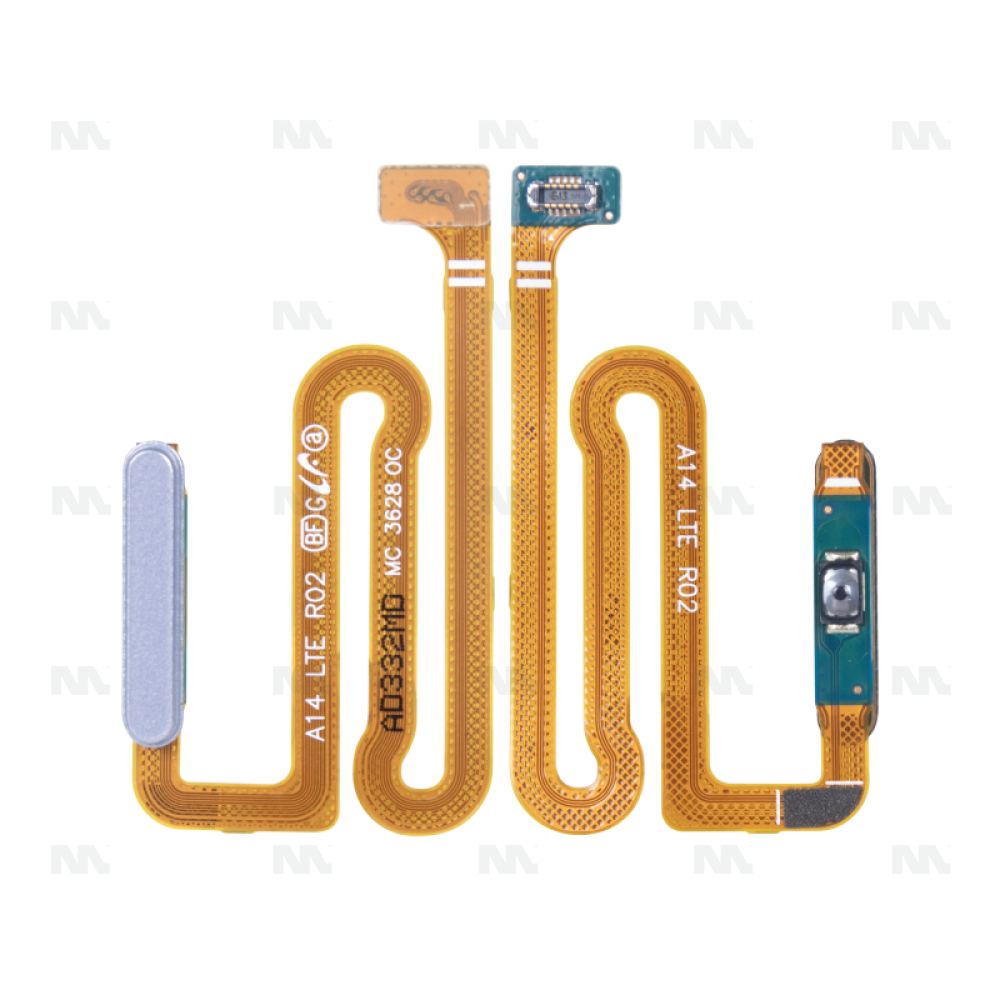 Samsung Galaxy A14 4G A145F Fingerprint Sensor And Power Button Silver OEM