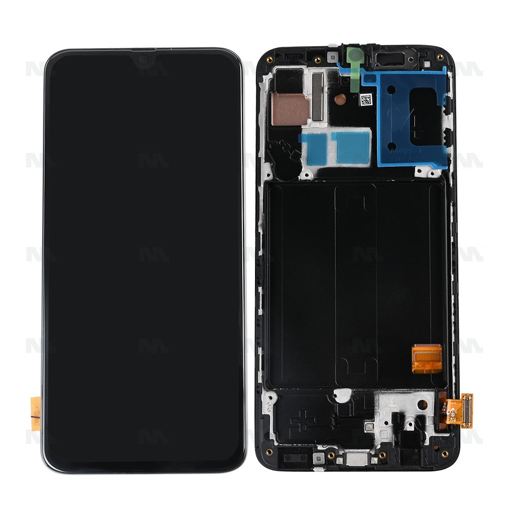Samsung Galaxy A40 A405F Display And Digitizer With Frame Black Refurbished