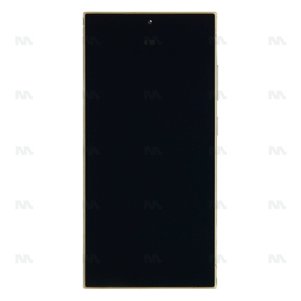 Samsung Galaxy S24 Ultra S928 Display And Digitizer With Frame Titanium Yellow Pre Assembled