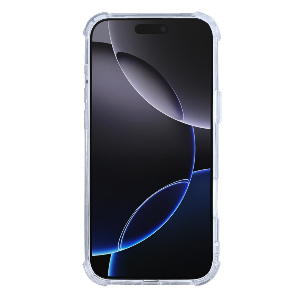 Rixus Anti-Burst Case For Apple iPhone 17 Pro Max Transparent