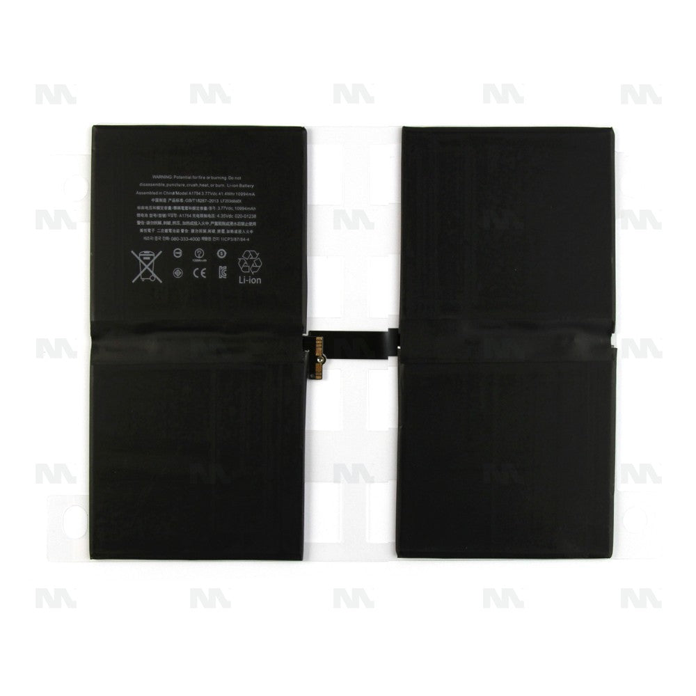 For iPad Pro 12.9 (2017) A1754 Battery