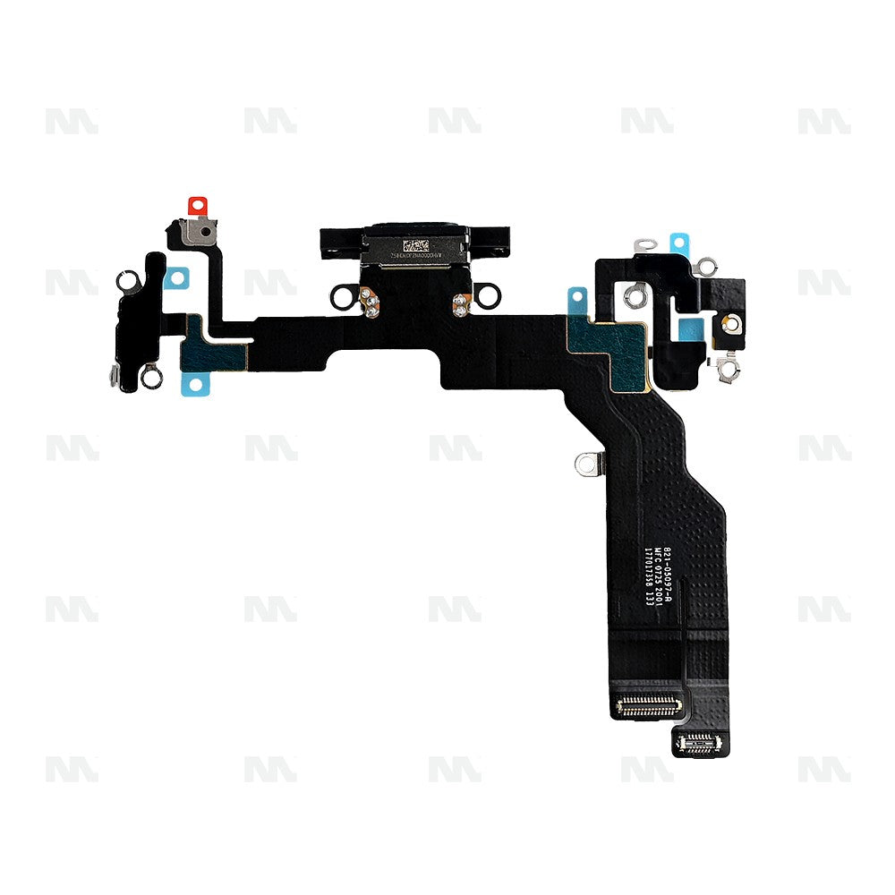 For Apple iPhone 16e System Charging Flex Black Pulled