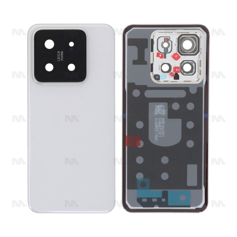 Xiaomi 14 Rückseite Silber mit Linse Ersatzteil OEM