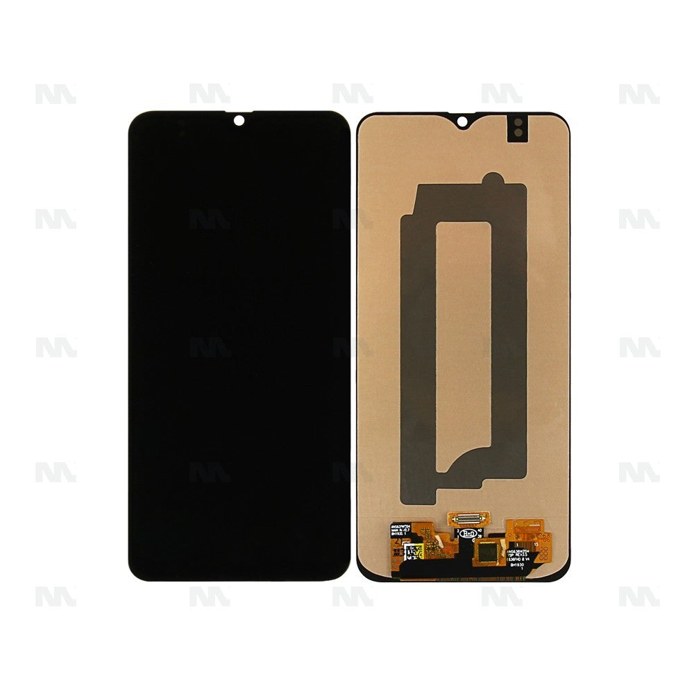 Display e Digitador com Moldura Preta Samsung Galaxy M30 M305F Peça de Reposição