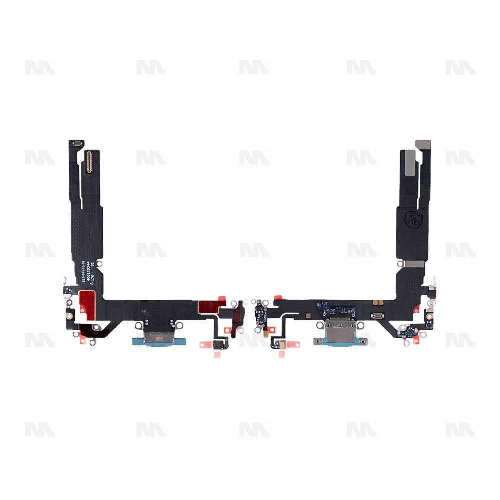 For Apple iPhone 16 System Charging Flex Teal Pulled
