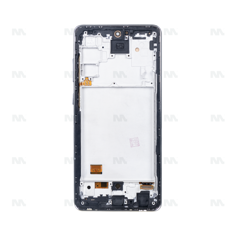 Écran et Tactile avec Cadre Samsung Galaxy A72 A725F Blanc OLED Souple Pièce de Rechange