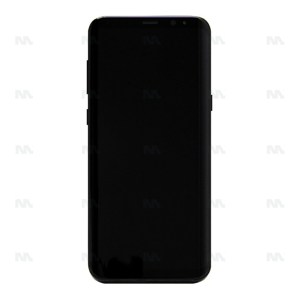 Samsung Galaxy S8 Plus G955F Display And Digitizer With Frame Midnight Black Service Pack