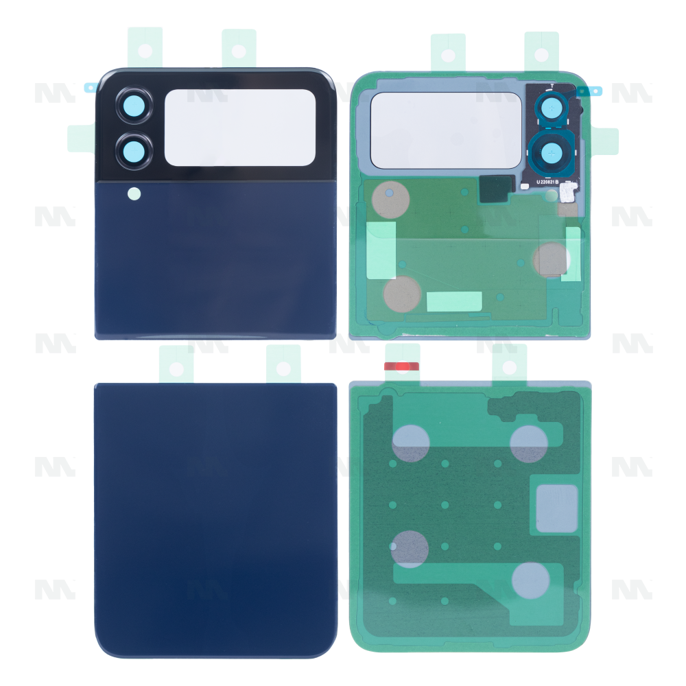 Samsung Galaxy Z Flip4 5G F721B Back Cover With Lens Navy OEM