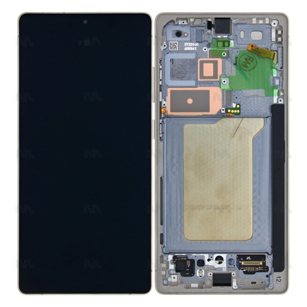 Samsung Galaxy S25 Ultra S938B Display And Digitizer With Frame Titanium Black Service Pack