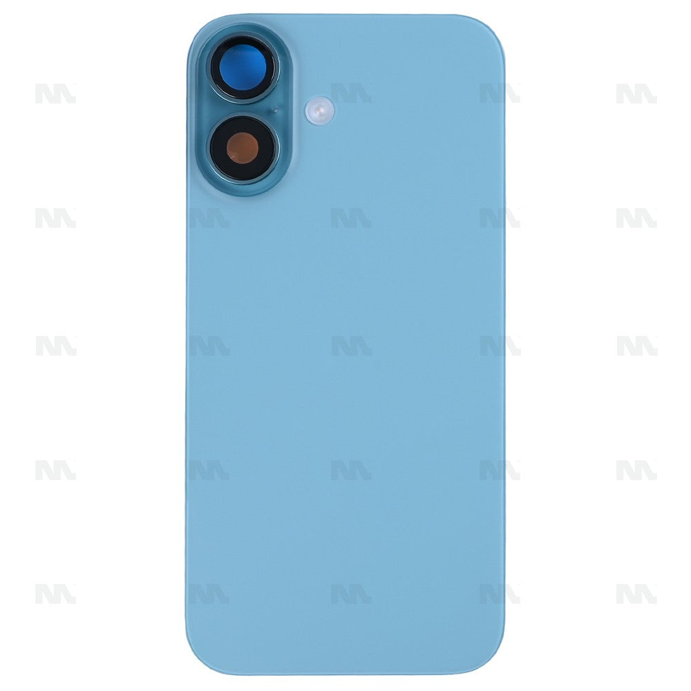 For iPhone 16 Complete Housing Incl. All Small Parts Without Battery And Back Camera Teal