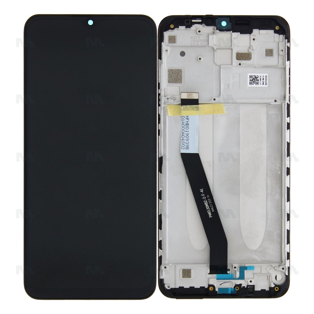 Xiaomi Redmi 9 (M2004J19G) Display And Digitizer With Frame Black Original