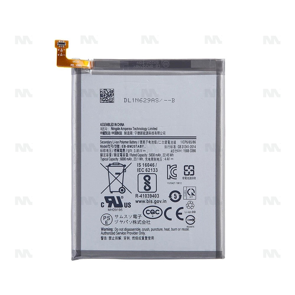 Batteria Samsung Galaxy M31 M315F EB-BM207ABY Ricambio OEM Originale