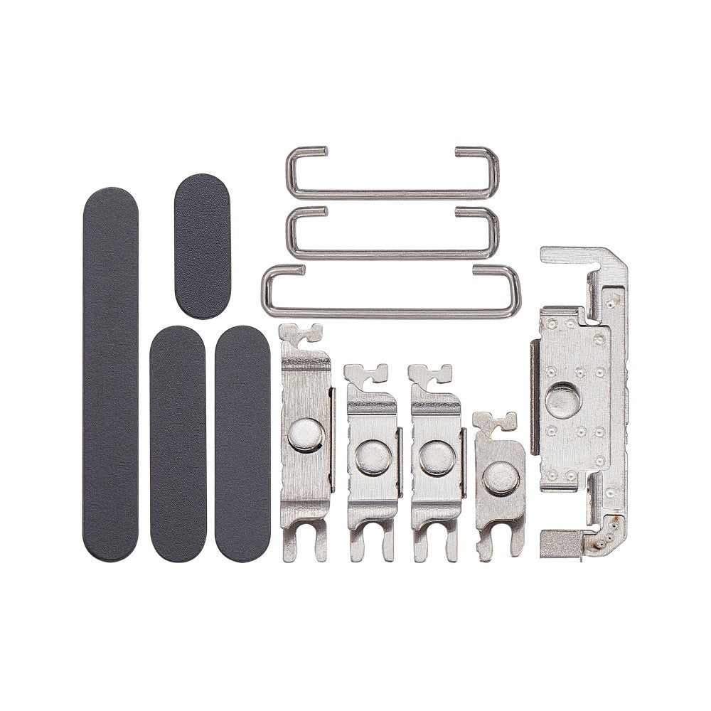 For iPhone 16, 16 Plus Side Button Set (4 Pcs) Black