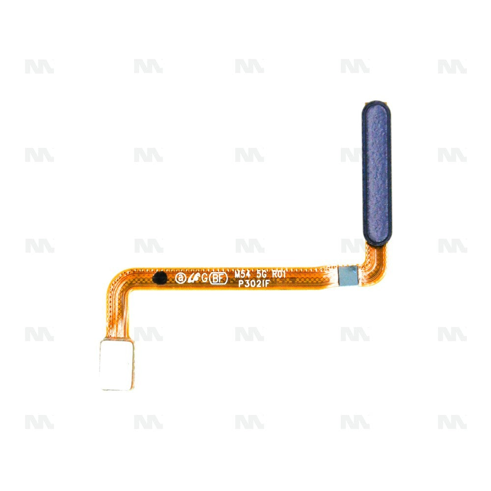Samsung Galaxy M54 5G M546B Fingerprint Sensor Flex Silver OEM