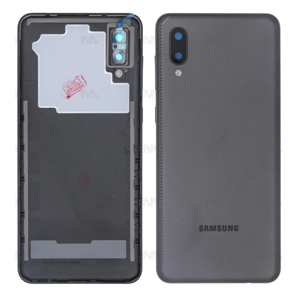 Samsung Galaxy A02 A022F Back Cover With Lens Black OEM