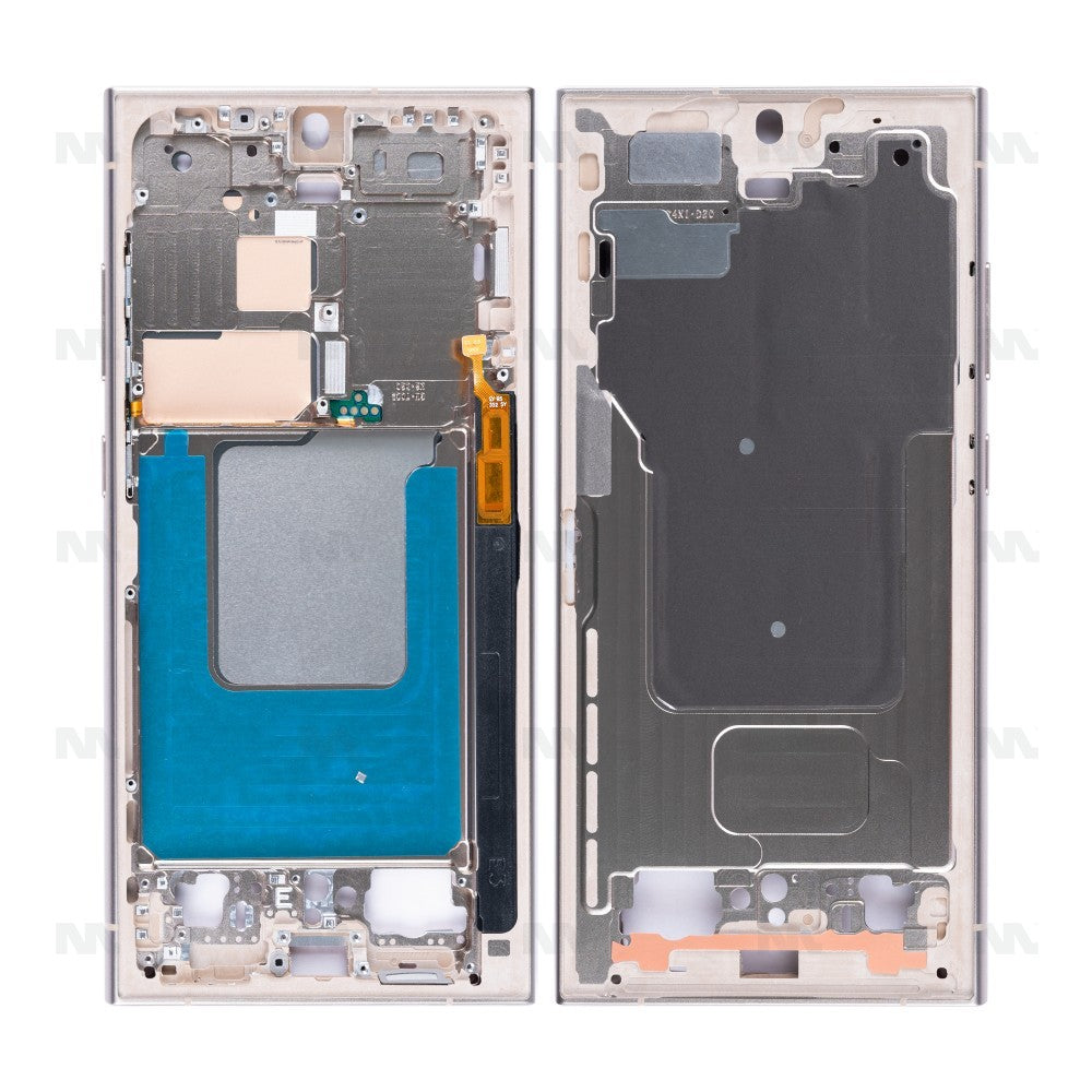 Samsung Galaxy S24 Ultra S928B Middle Frame Titanium Grey, Orange, Violet Original