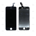 iPhone 5S/SE Display + Digitizer, +Metal Plate A+ High Quality - Black