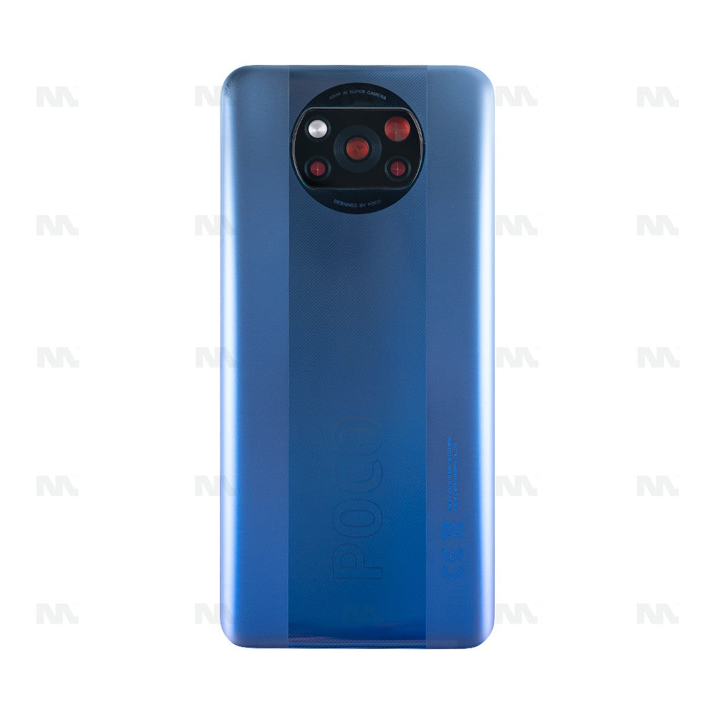 Xiaomi Poco X3 Pro Back Cover With Lens Frost Blue OEM