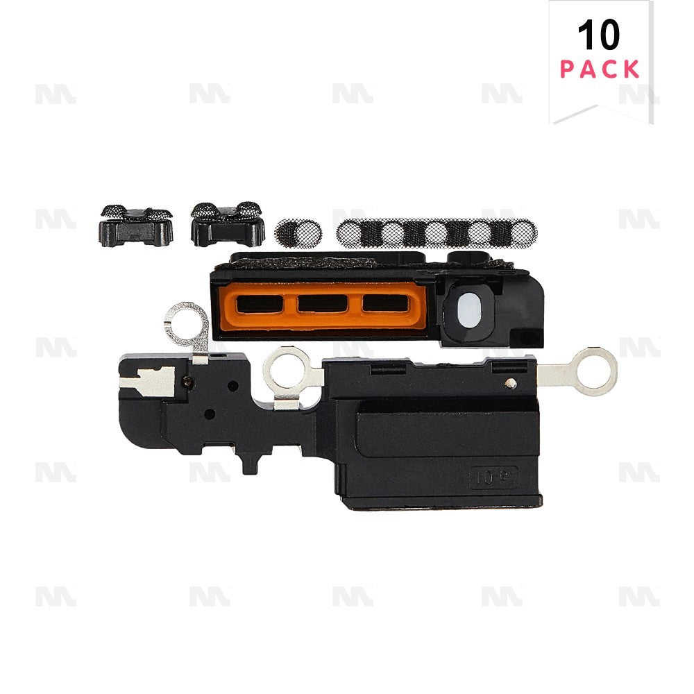 For Apple iPhone 16 Plus Loudspeaker And Microphone Mesh Black Compatible (10pcs)