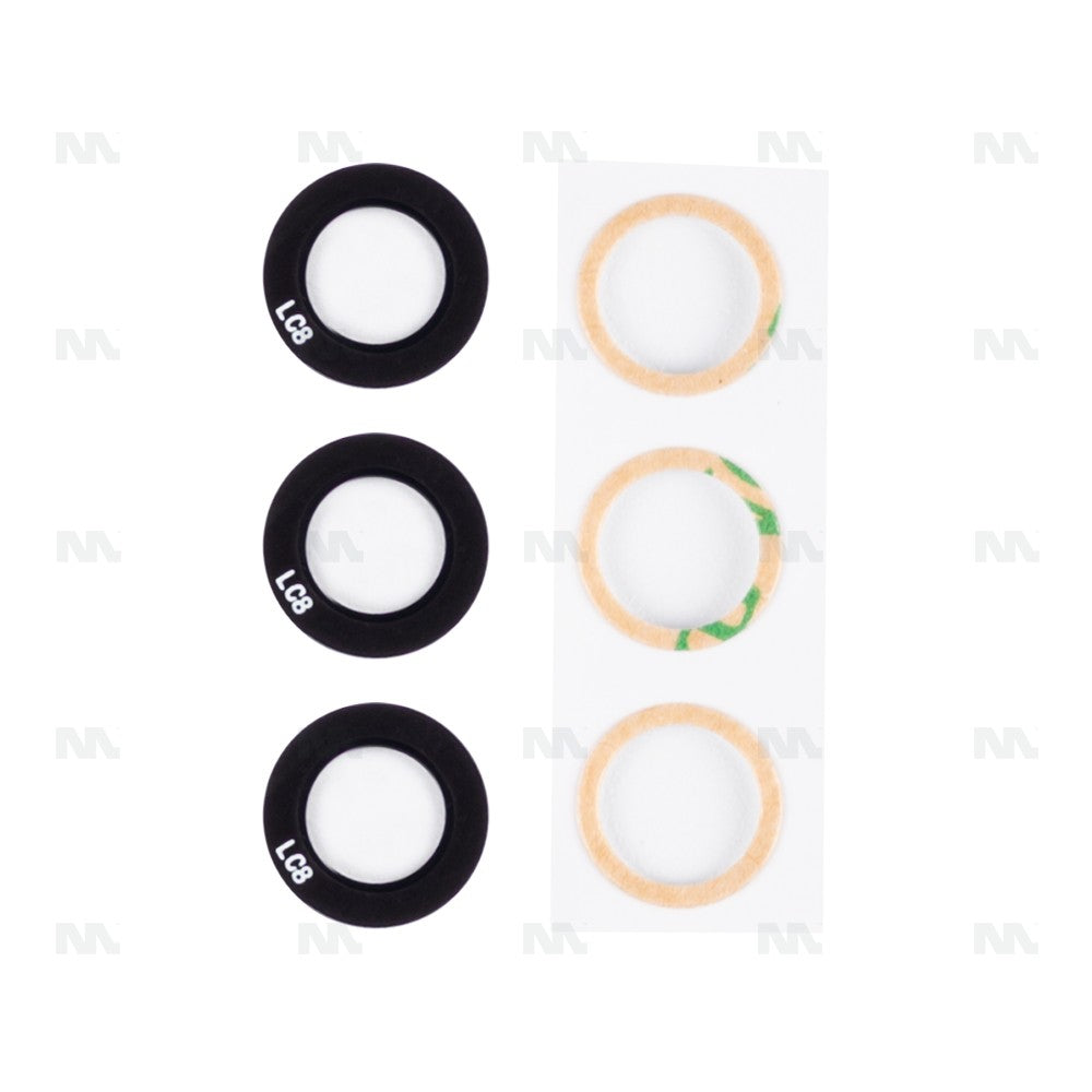 Samsung Galaxy A13 5G A136B Camera Lens Cover Black (3pcs) OEM