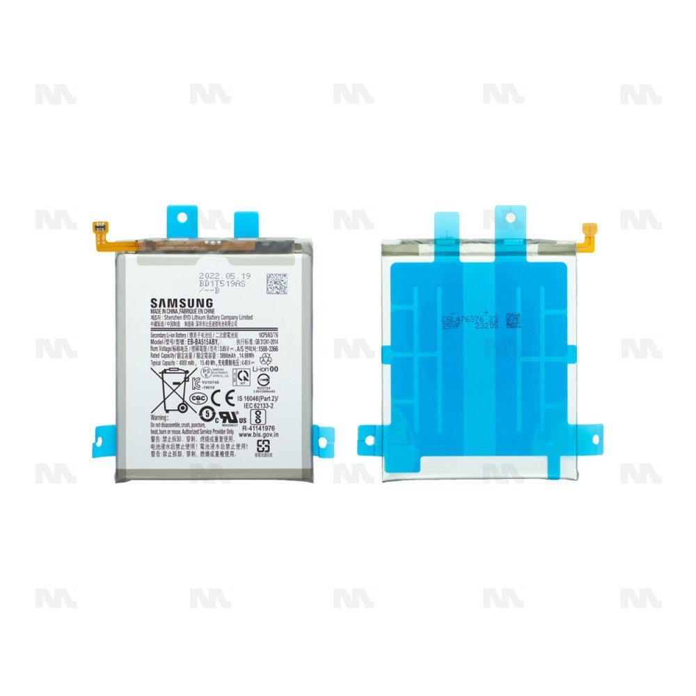 Bateria Original Samsung Galaxy A51 A515F EB-BA515ABY Peça de Substituição