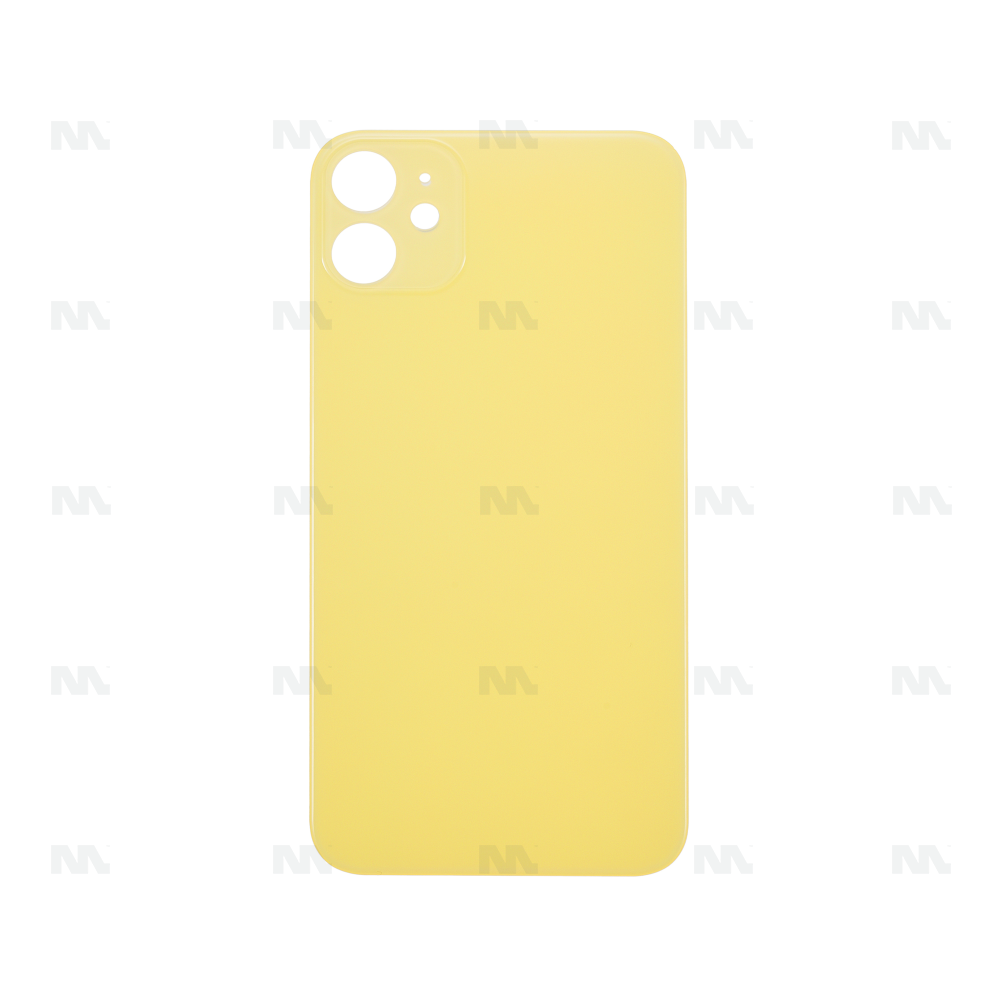 For iPhone 11 Extra Glass Yellow (Enlarged camera frame)