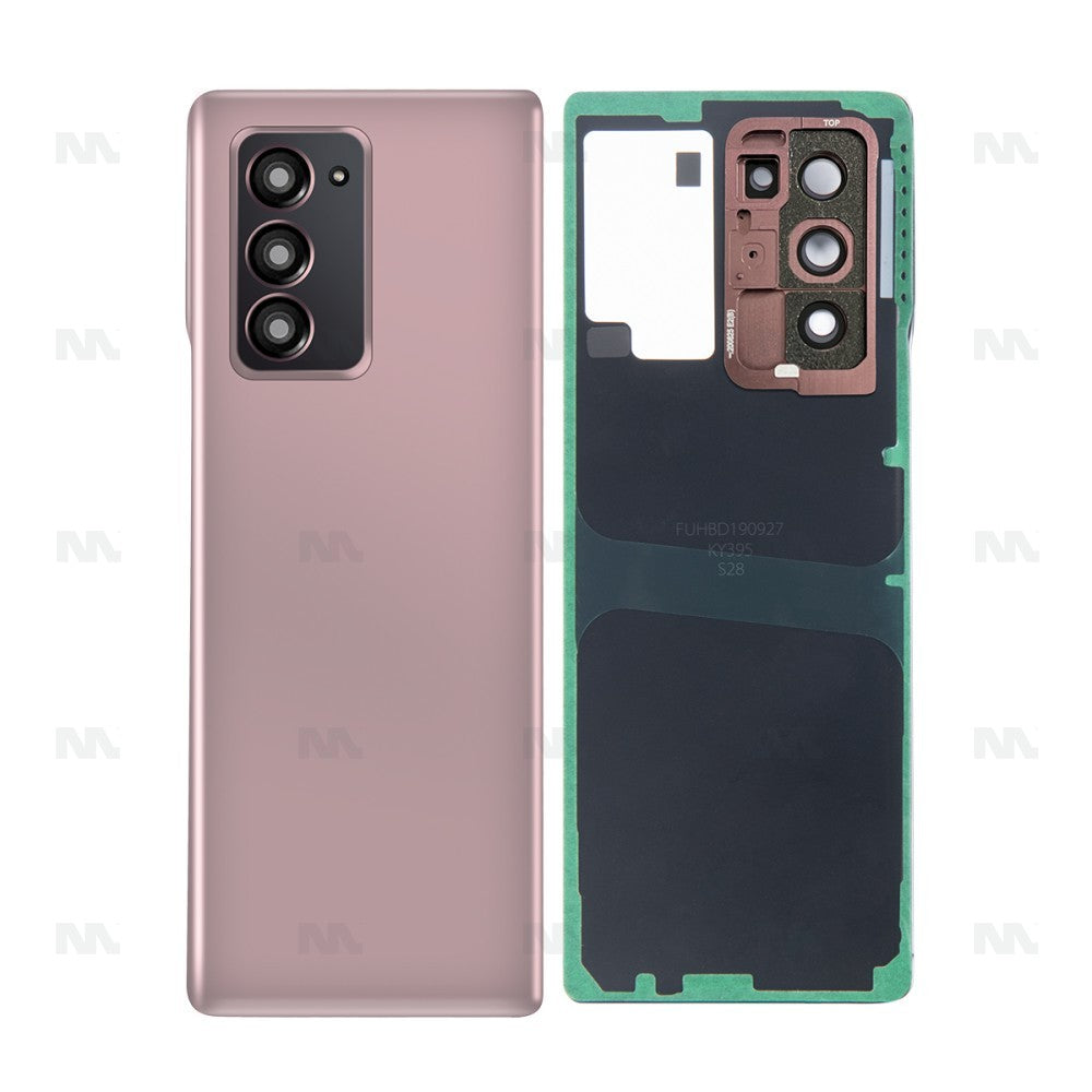 Samsung Galaxy Z Fold2 5G F916B Back Cover With Lens Bronze OEM