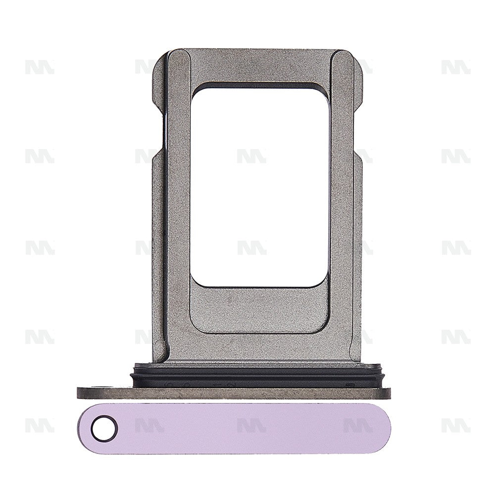 For Apple iPhone 14 Pro Sim Card Holder Deep Purple Pulled