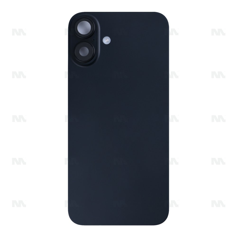 Vetro Extra Per iPhone 16 Plus Con NFC, Cornice Ingrandita Per Fotocamera, Ricambio Nero