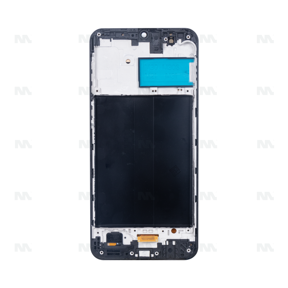 Samsung Galaxy M30 M305F, M30s M307F, M21 M215F,M31 M315F Display And Digitizer With Frame Black Soft-OLED