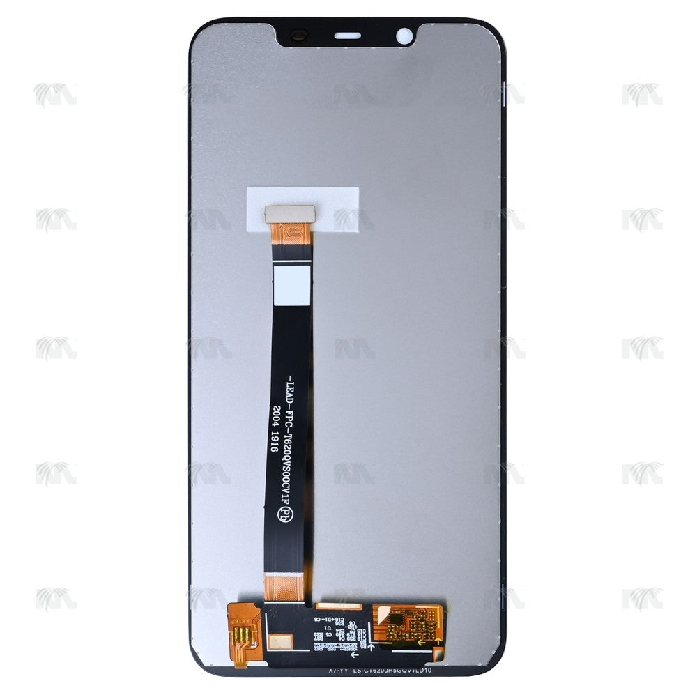 Nokia 7.1 Plus Display And Digitizer Without Frame Black OEM