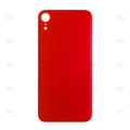 For Apple iPhone XR Back Glass, Enlarged Camera Frame Red Compatible