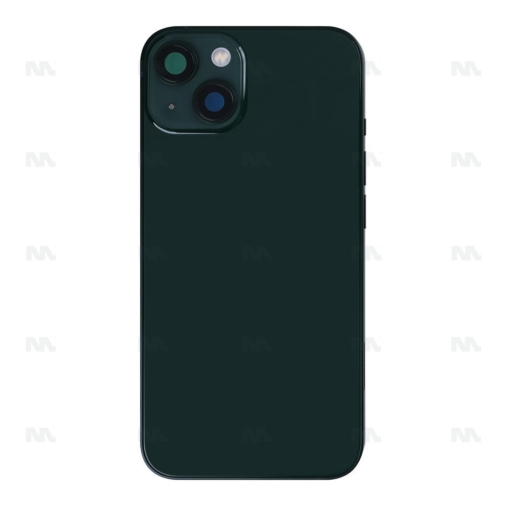 Carcasa Completa para iPhone 13 Verde con Todas las Piezas Pequeñas Sin Batería Repuesto