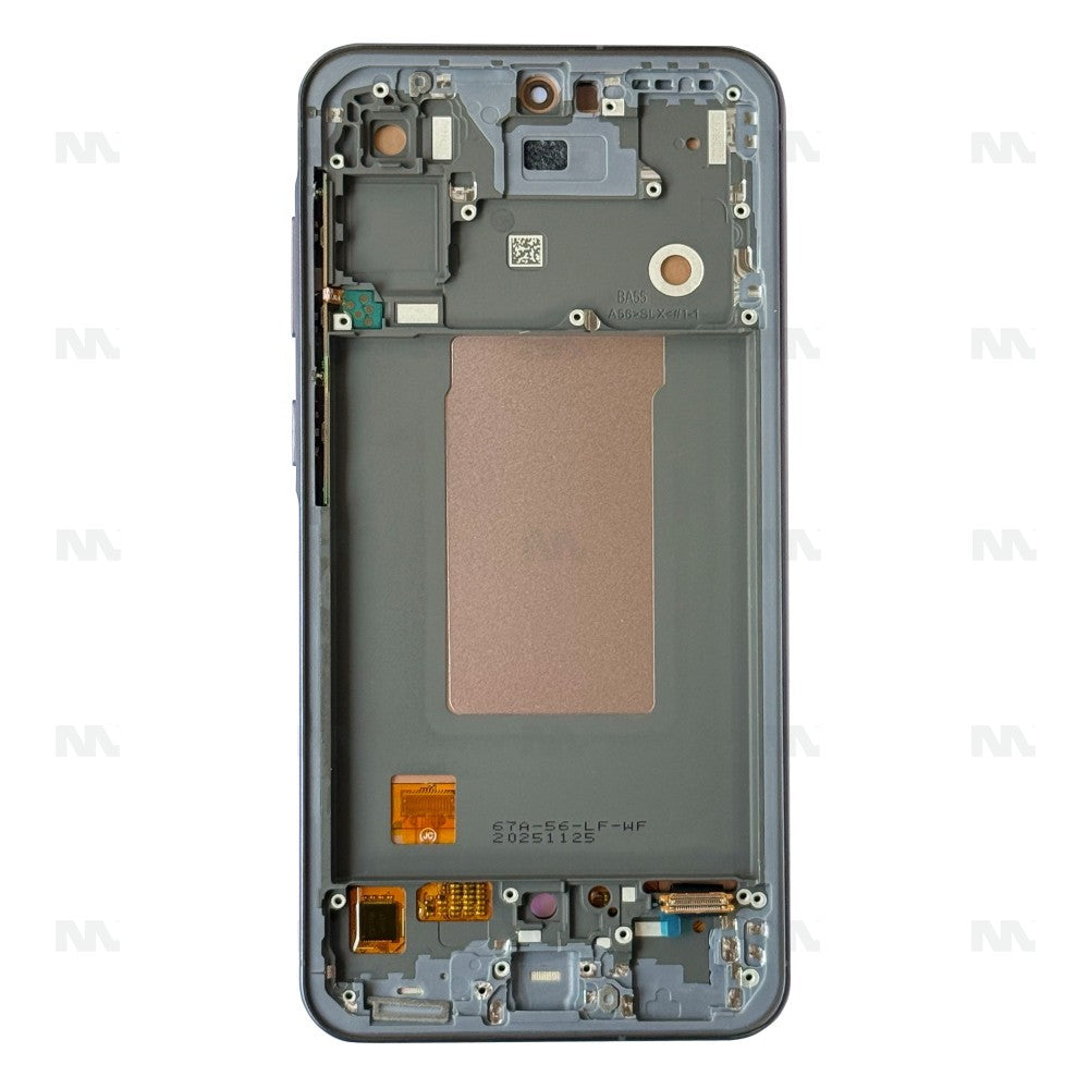 Samsung Galaxy A56 A566B Display And Digitizer With Frame Graphite Soft-OLED