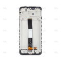 Xiaomi Redmi 9A, 9C Display And Digitizer With Frame Carbon Black Service Pack
