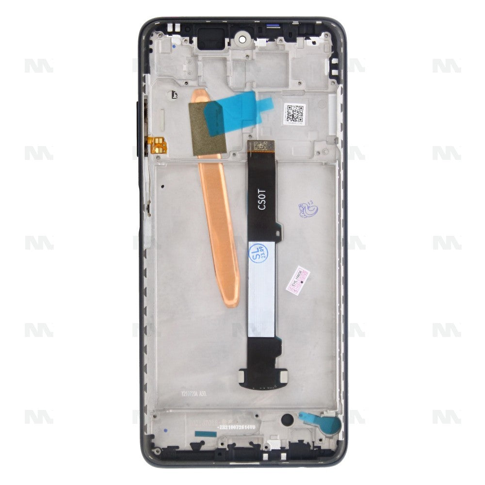 Écran OEM Xiaomi Poco X3 2020 / X3 NFC Complet avec Digitizer et Cadre - Pièce de Rechange Noire